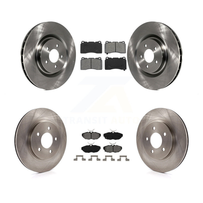 Transit Auto K8S-100915 Disc Brake Kit for 2011-2013 Ford Mustang - Front and Rear product image