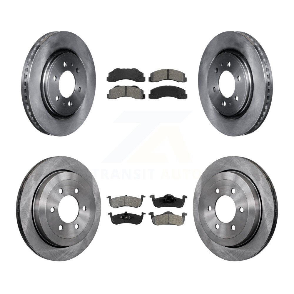 Transit Auto K8S-100918 Disc Brake Kit for 2010-2017 Ford Expedition, Lincoln Navigator - Front and Rear product image