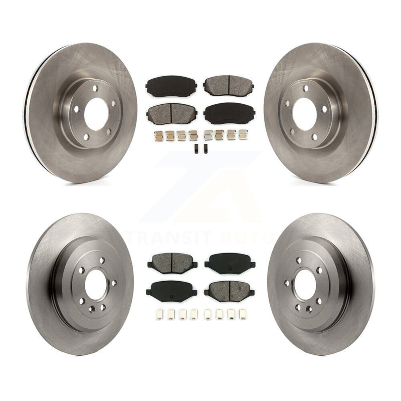 Transit Auto K8S-100921 Disc Brake Kit for 2011-2015 Ford Edge, Lincoln MKX - Front and Rear product image