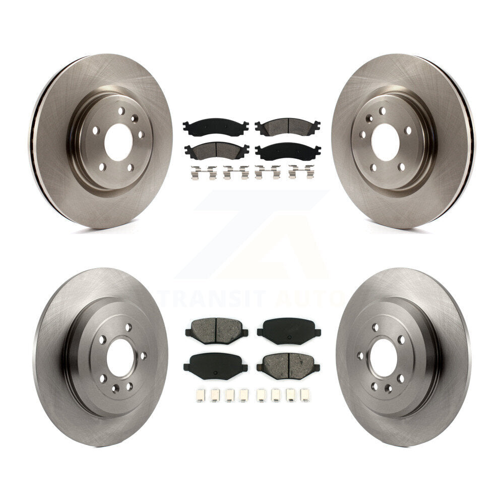 Transit Auto K8S-100927 Disc Brake Kit for 2010-2012 Ford Taurus - Front and Rear product image