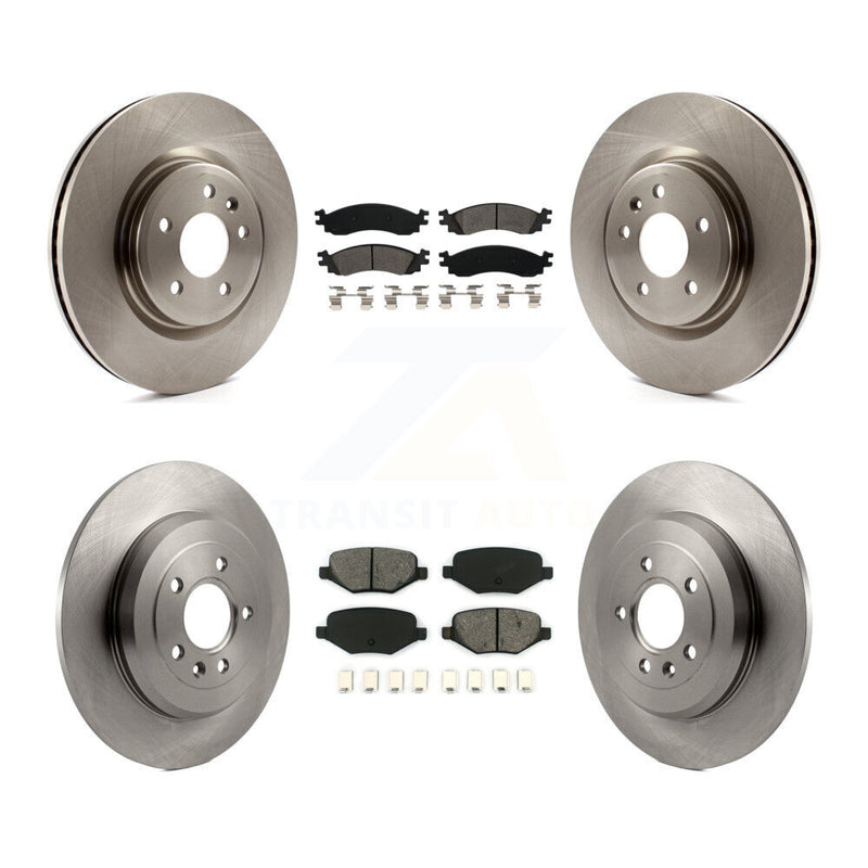 Transit Auto K8S-100927 Disc Brake Kit for 2010-2012 Ford Taurus - Front and Rear product image