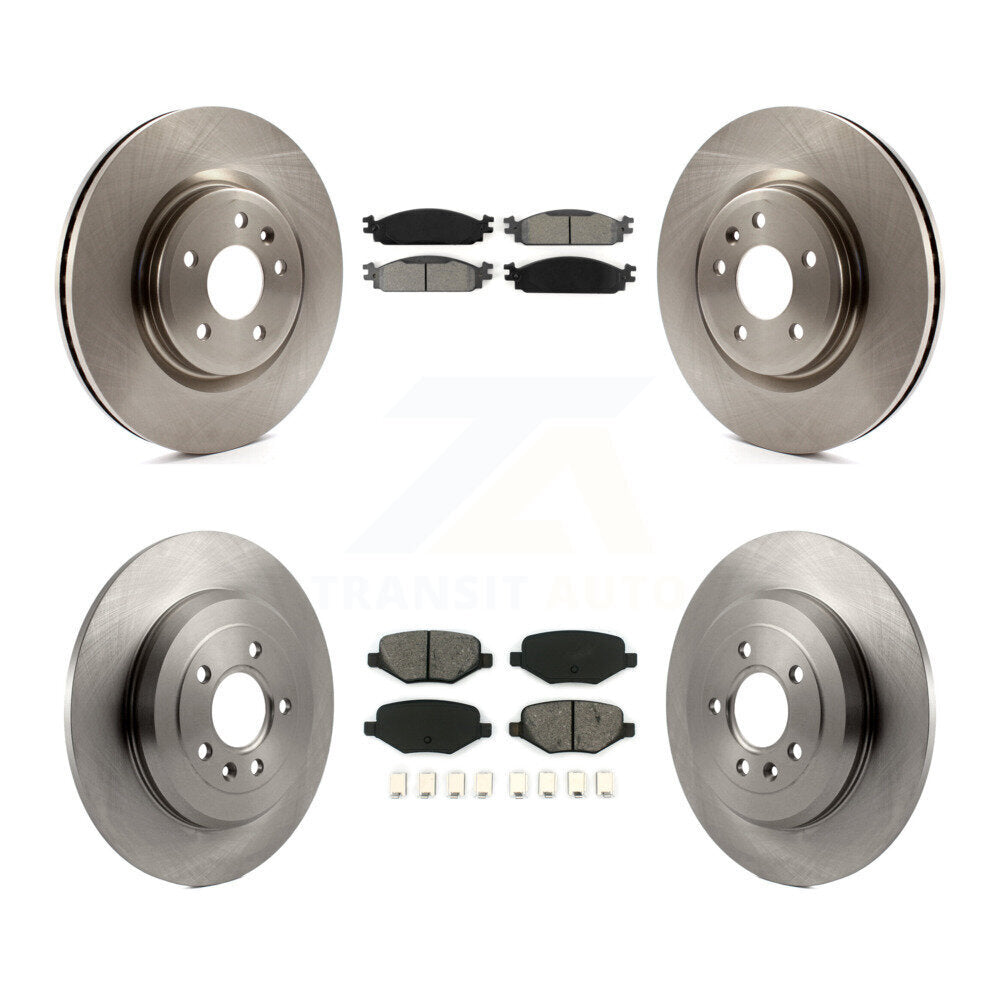 Transit Auto K8S-100928 Disc Brake Kit for 2009-2010 Lincoln MKS - Front and Rear product image