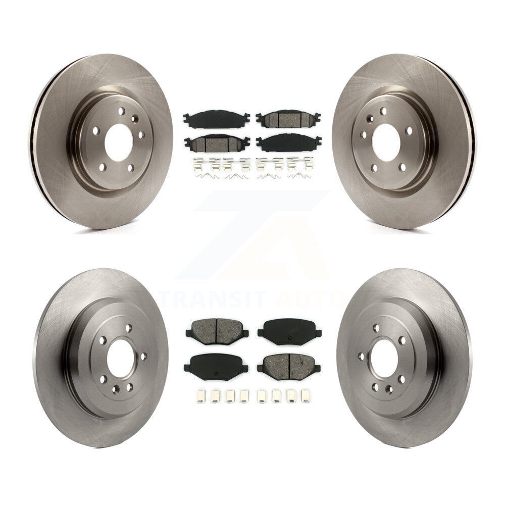 Transit Auto K8S-100929 Disc Brake Kit for 2009-2019 Ford Explorer, Ford Flex, Lincoln MKS & more - Front and Rear product image