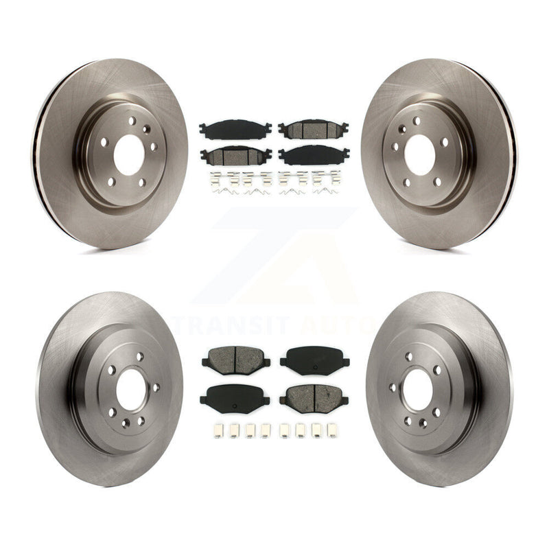 Transit Auto K8S-100929 Disc Brake Kit for 2009-2019 Ford Explorer, Ford Flex, Lincoln MKS & more - Front and Rear product image