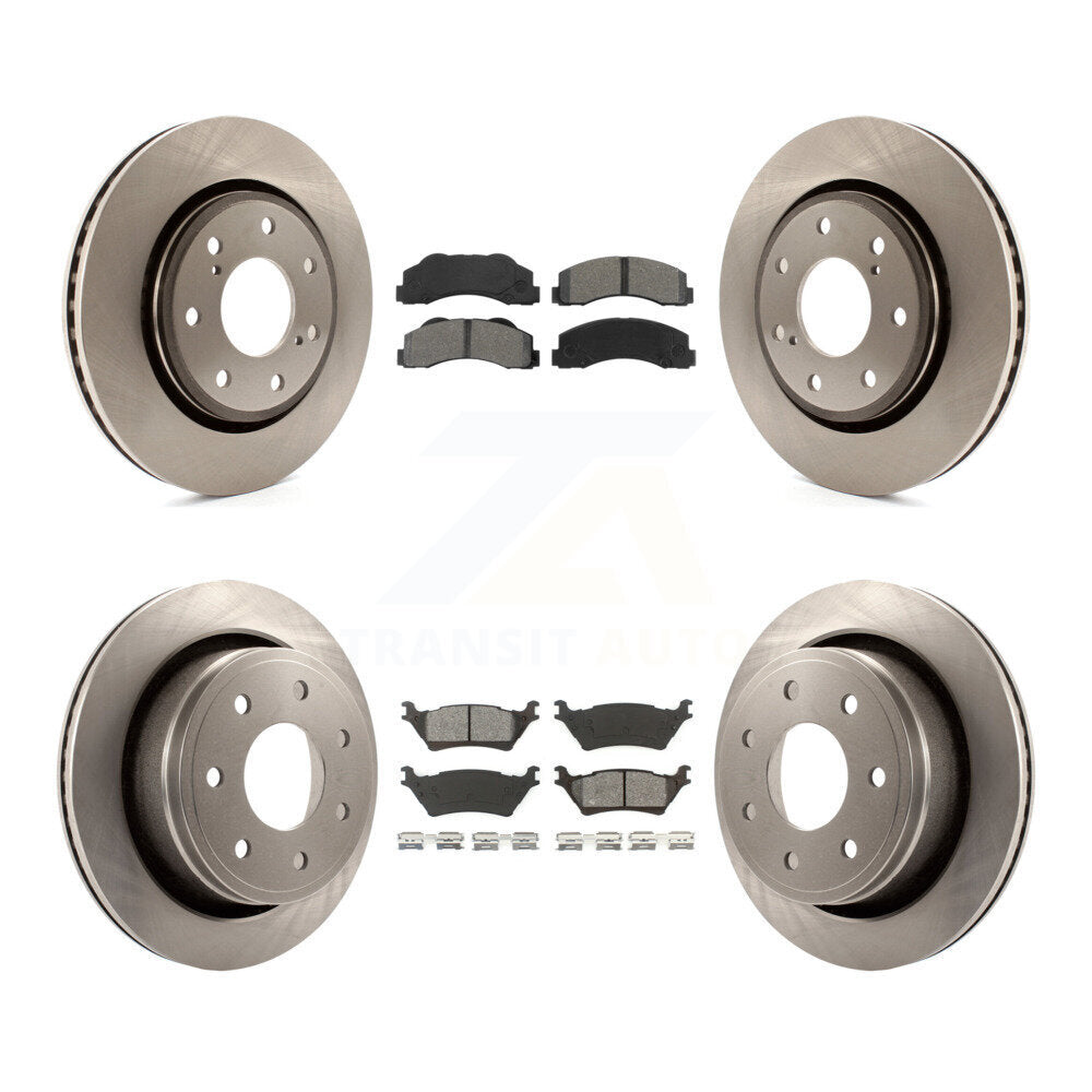 Transit Auto K8S-100933 Disc Brake Kit for 2012-2014 Ford F-150 - Front and Rear product image