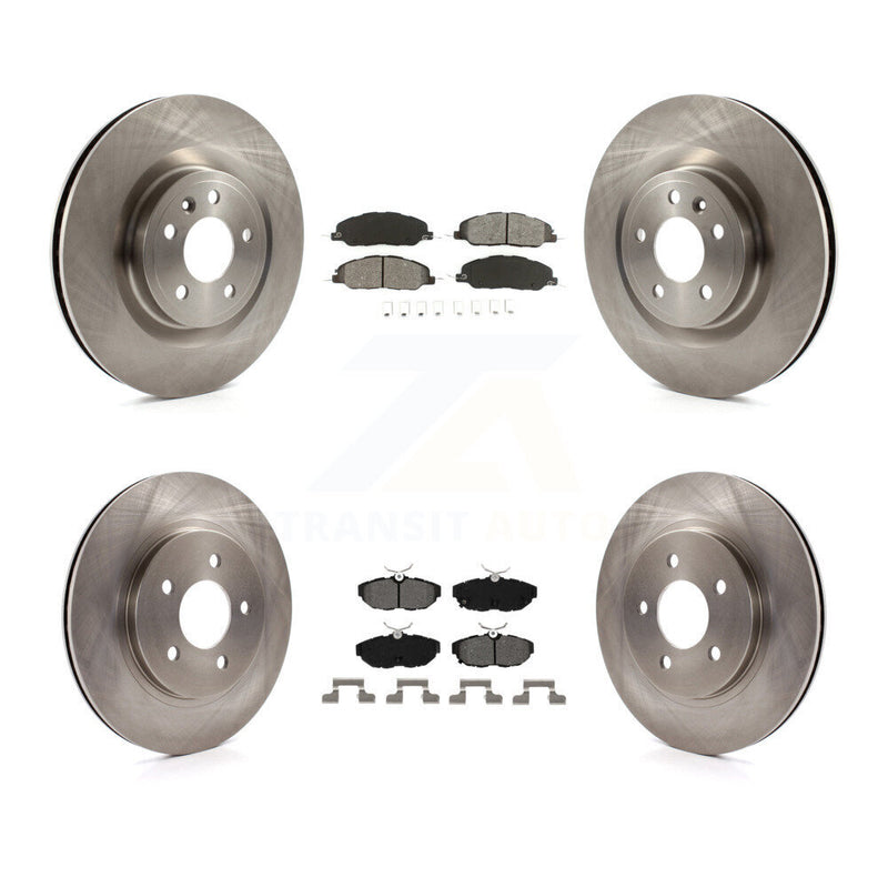 Transit Auto K8S-100934 Disc Brake Kit for 2011-2014 Ford Mustang - Front and Rear product image