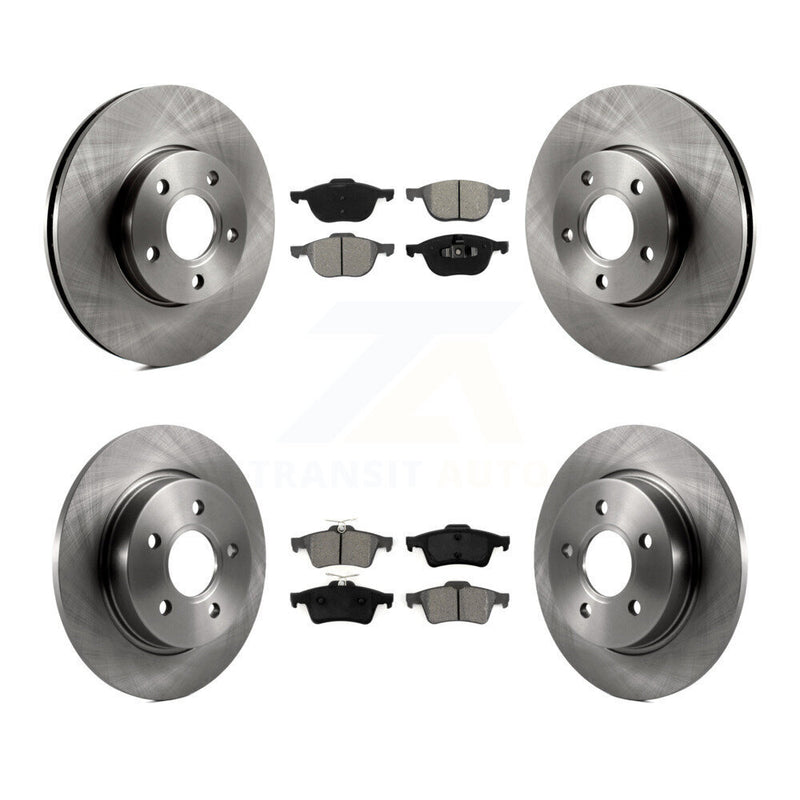 Transit Auto K8S-100935 Disc Brake Kit for 2012-2018 Ford Focus - Front and Rear product image