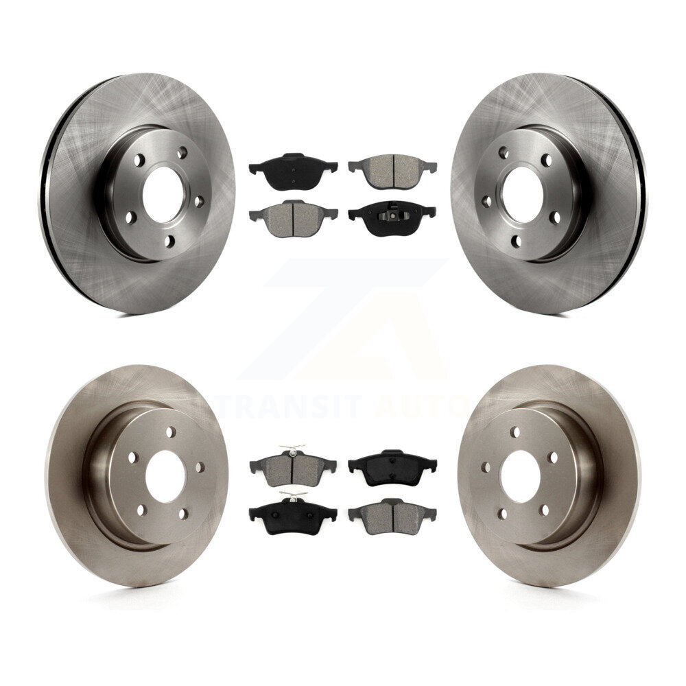 Transit Auto K8S-100936 Disc Brake Kit for 2013-2018 Ford C-Max - Front and Rear product image