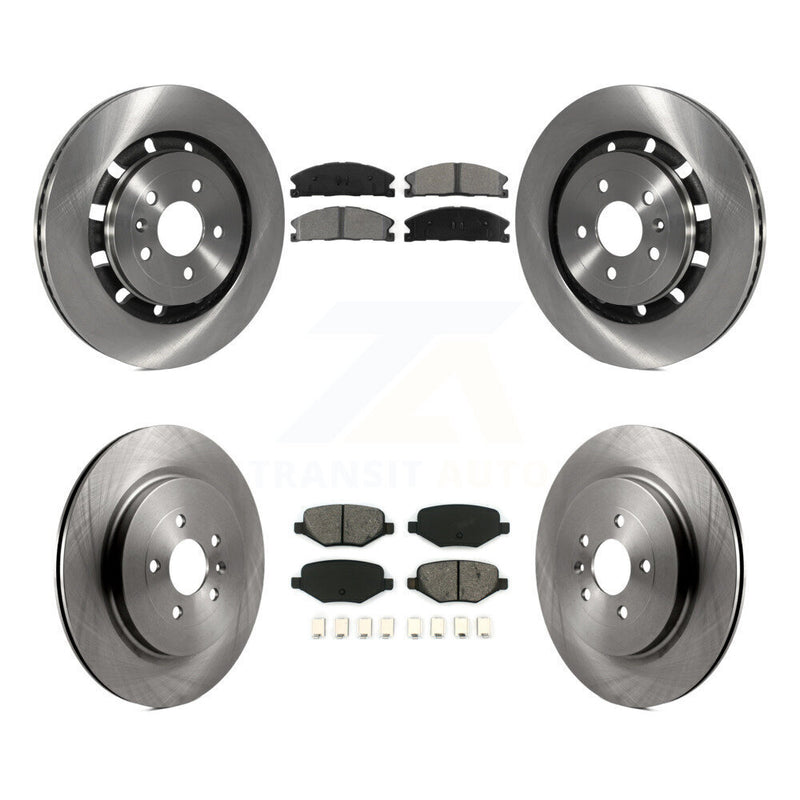 Transit Auto K8S-100938 Disc Brake Kit for 2012-2019 Ford Taurus, Lincoln MKT, Ford Explorer & more - Front and Rear product image