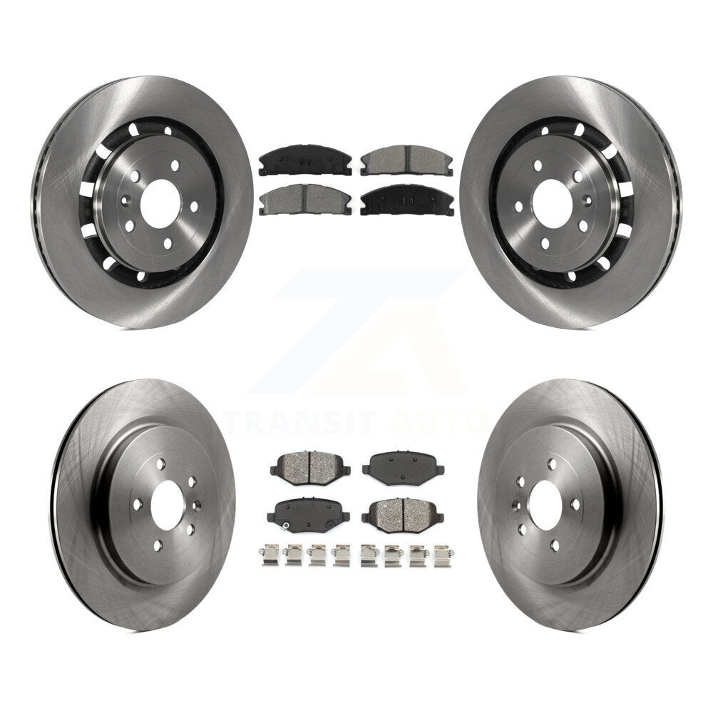 Transit Auto K8S-100939 Disc Brake Kit for 2012-2019 Ford Taurus, Ford Explorer, Ford Special Service Police Sedan & more - Front and Rear product image