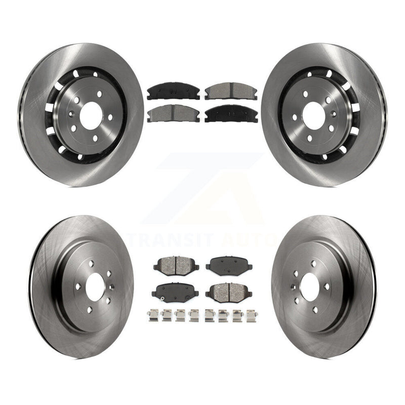 Transit Auto K8S-100939 Disc Brake Kit for 2012-2019 Ford Taurus, Ford Explorer, Ford Special Service Police Sedan & more - Front and Rear product image