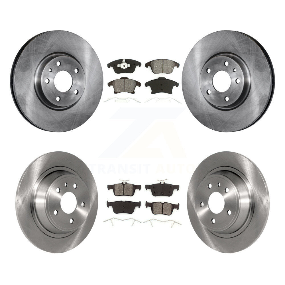Transit Auto K8S-100940 Disc Brake Kit for 2013-2020 Ford Fusion, Lincoln MKZ - Front and Rear product image