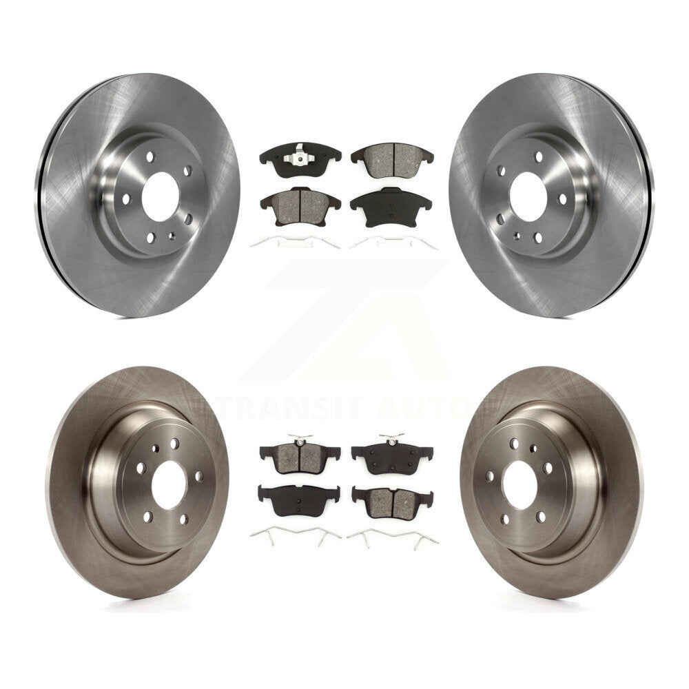 Transit Auto K8S-100941 Disc Brake Kit for 2013-2018 Ford Fusion, Lincoln MKZ - Front and Rear product image