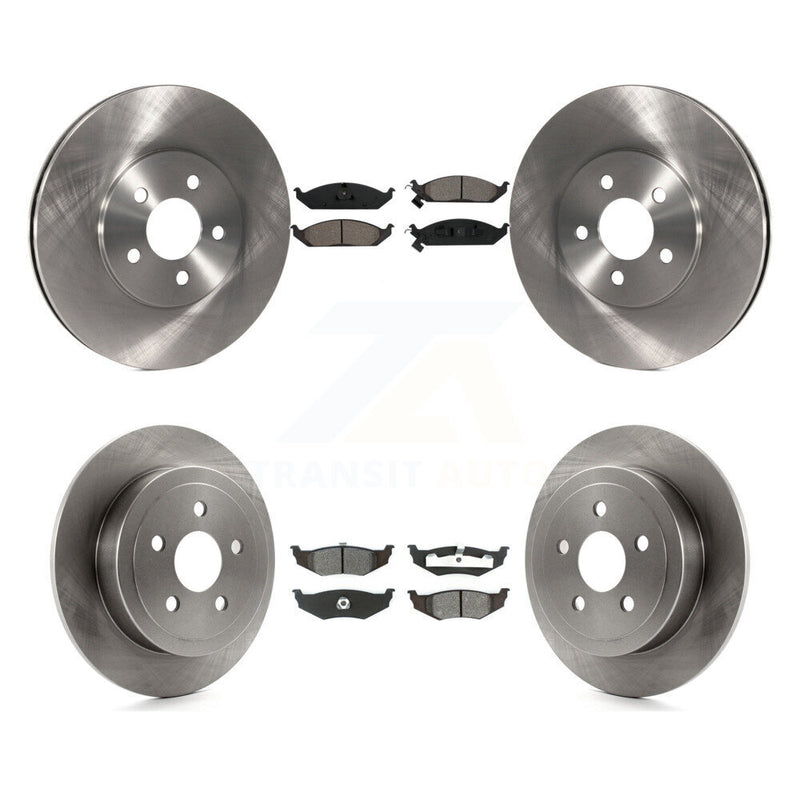 Transit Auto K8S-100952 Disc Brake Kit for 1995-2000 Chrysler Cirrus, Plymouth Breeze, Dodge Stratus - Front and Rear product image