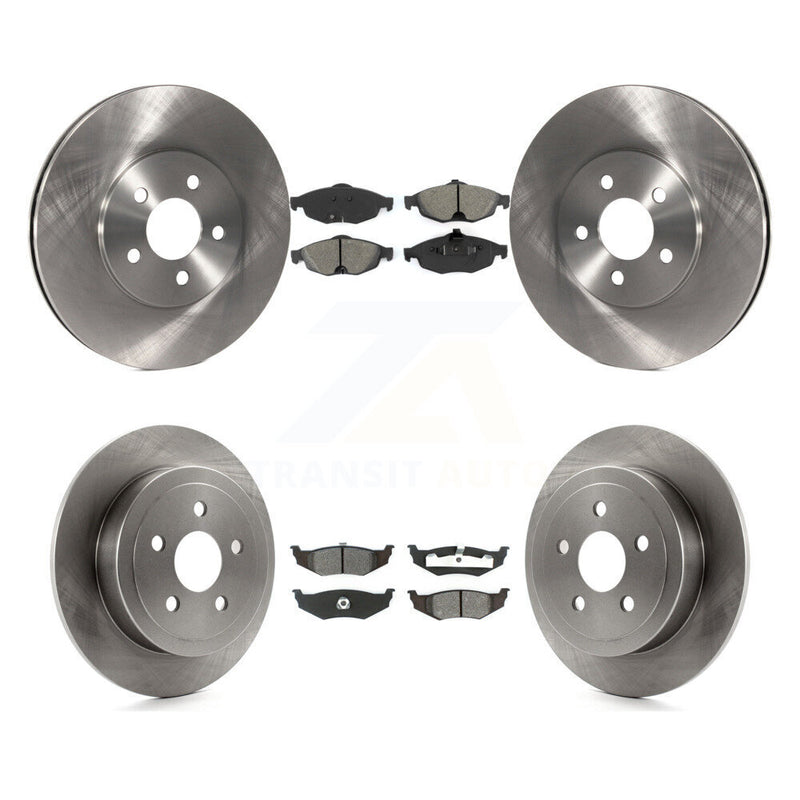 Transit Auto K8S-100953 Disc Brake Kit for 2001-2005 Chrysler Sebring, Dodge Stratus - Front and Rear product image