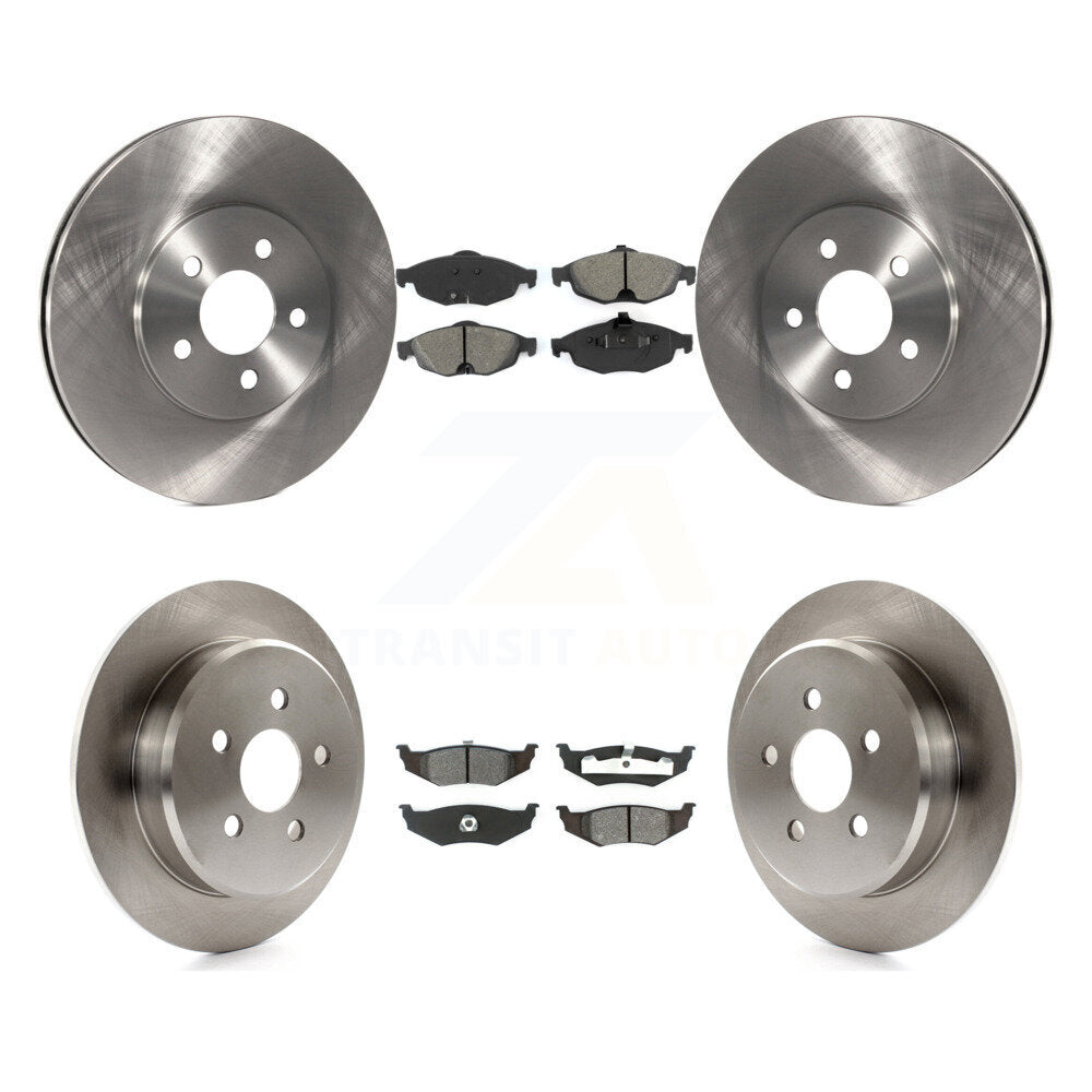 Transit Auto K8S-100954 Disc Brake Kit for 2005-2006 Chrysler Sebring, Dodge Stratus - Front and Rear product image