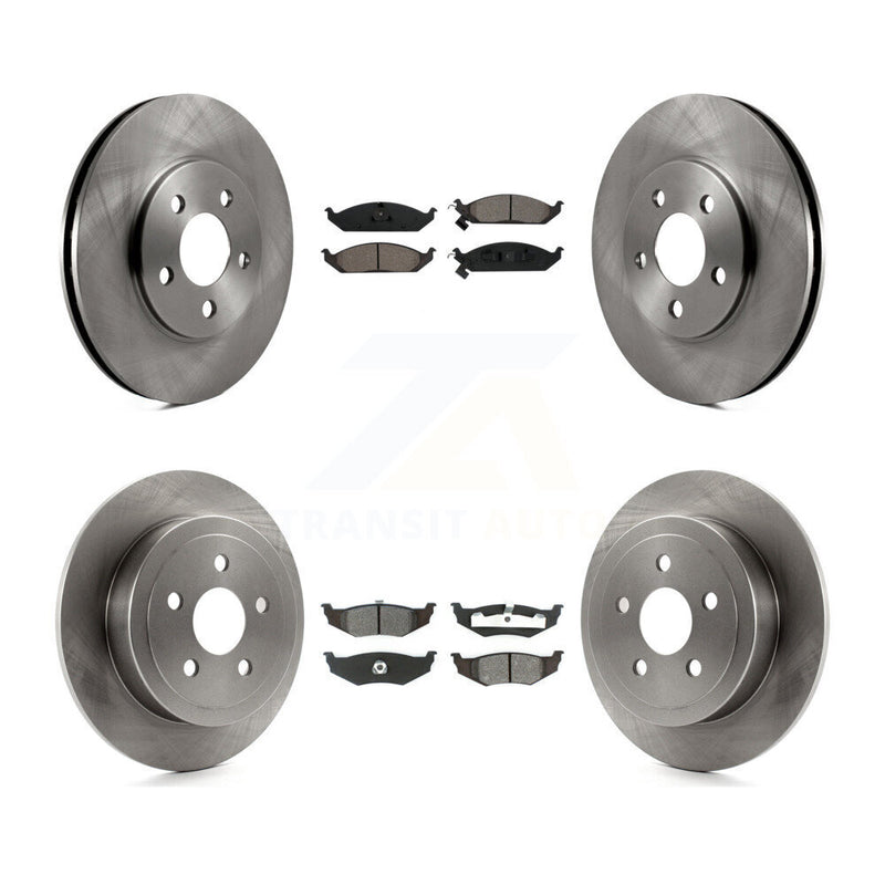 Transit Auto K8S-100955 Disc Brake Kit for 1995-2000 Chrysler Cirrus, Plymouth Breeze, Chrysler Sebring & more - Front and Rear product image