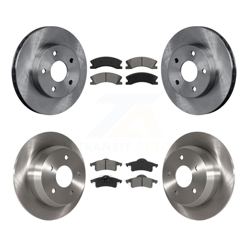 Transit Auto K8S-100960 Disc Brake Kit for 1999-2004 Jeep Grand Cherokee - Front and Rear product image