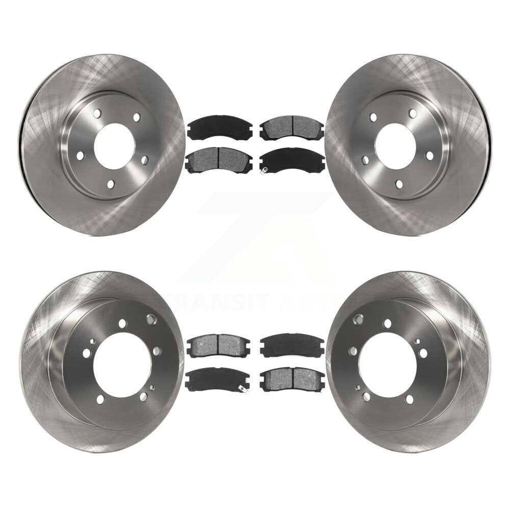 Transit Auto K8S-100963 Disc Brake Kit for 2000 Mitsubishi Eclipse - Front and Rear product image