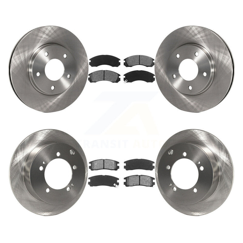 Transit Auto K8S-100963 Disc Brake Kit for 2000 Mitsubishi Eclipse - Front and Rear product image