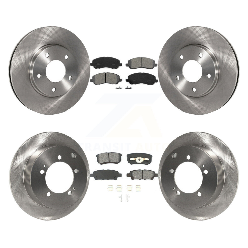 Transit Auto K8S-100964 Disc Brake Kit for 2004-2006 Mitsubishi Lancer - Front and Rear product image
