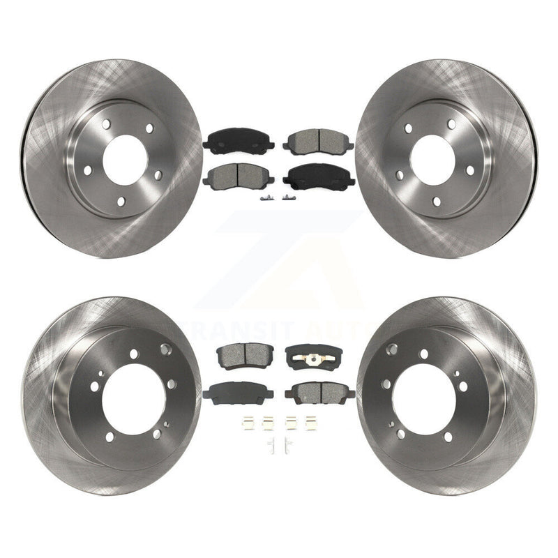 Transit Auto K8S-100964 Disc Brake Kit for 2004-2006 Mitsubishi Lancer - Front and Rear product image
