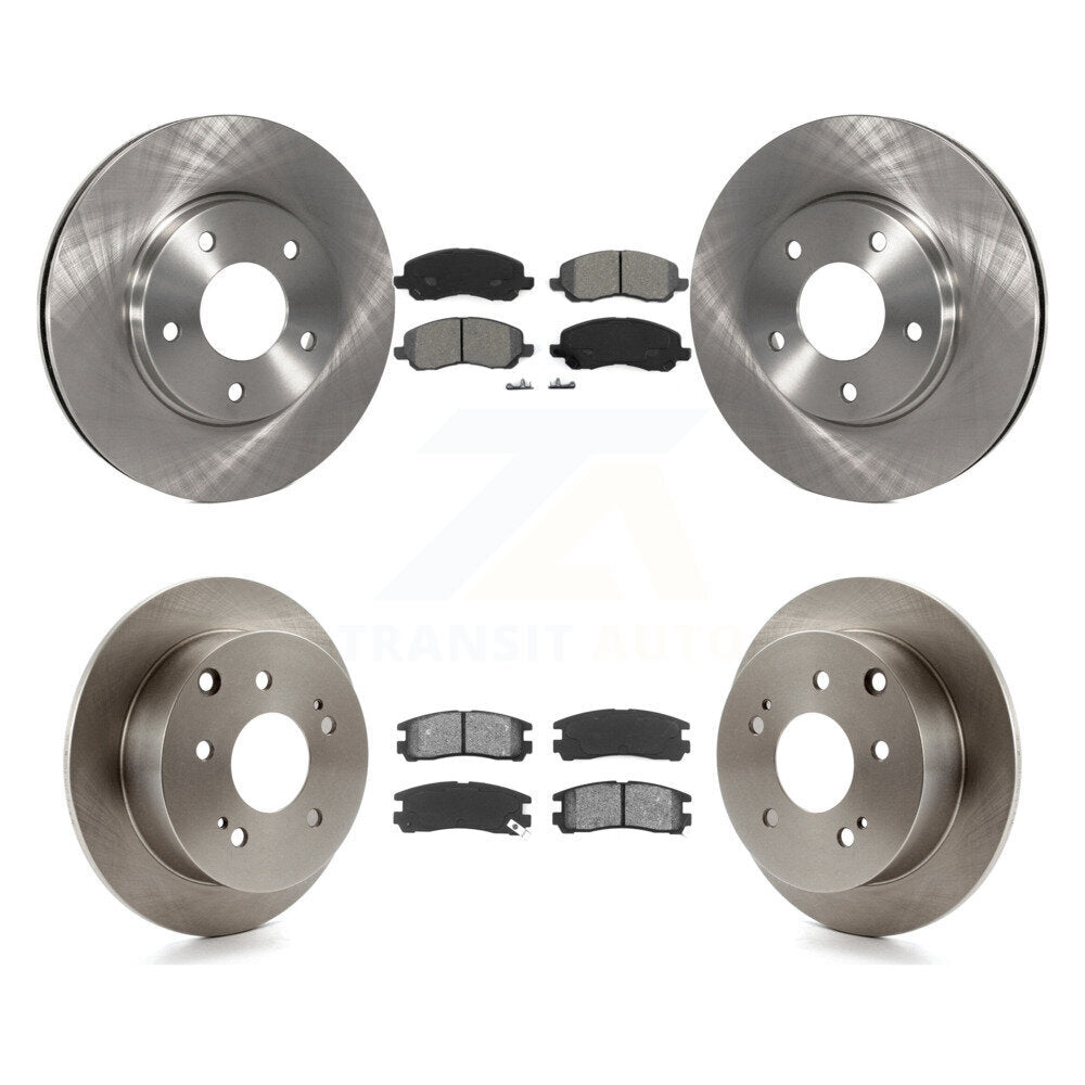 Transit Auto K8S-100966 Disc Brake Kit for 2004-2006 Mitsubishi Galant - Front and Rear product image