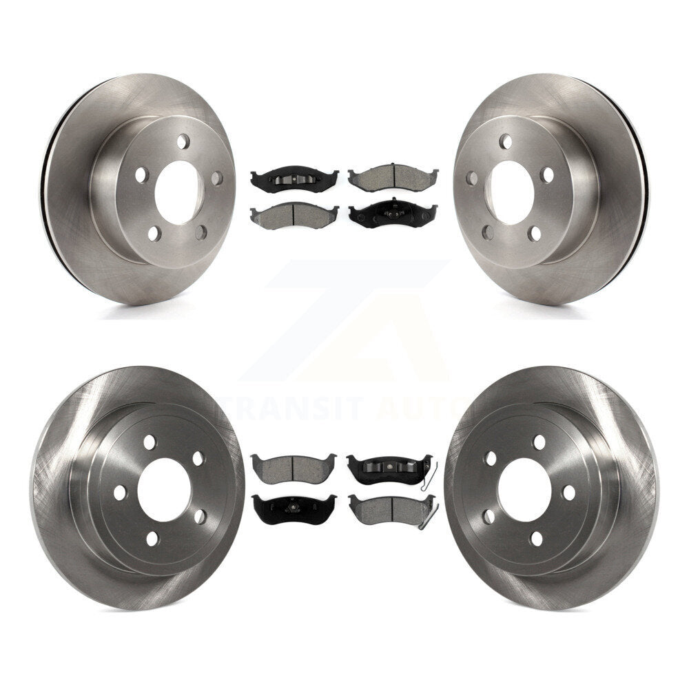 Transit Auto K8S-100967 Disc Brake Kit for 2003-2006 Jeep TJ, Jeep Wrangler - Front and Rear product image