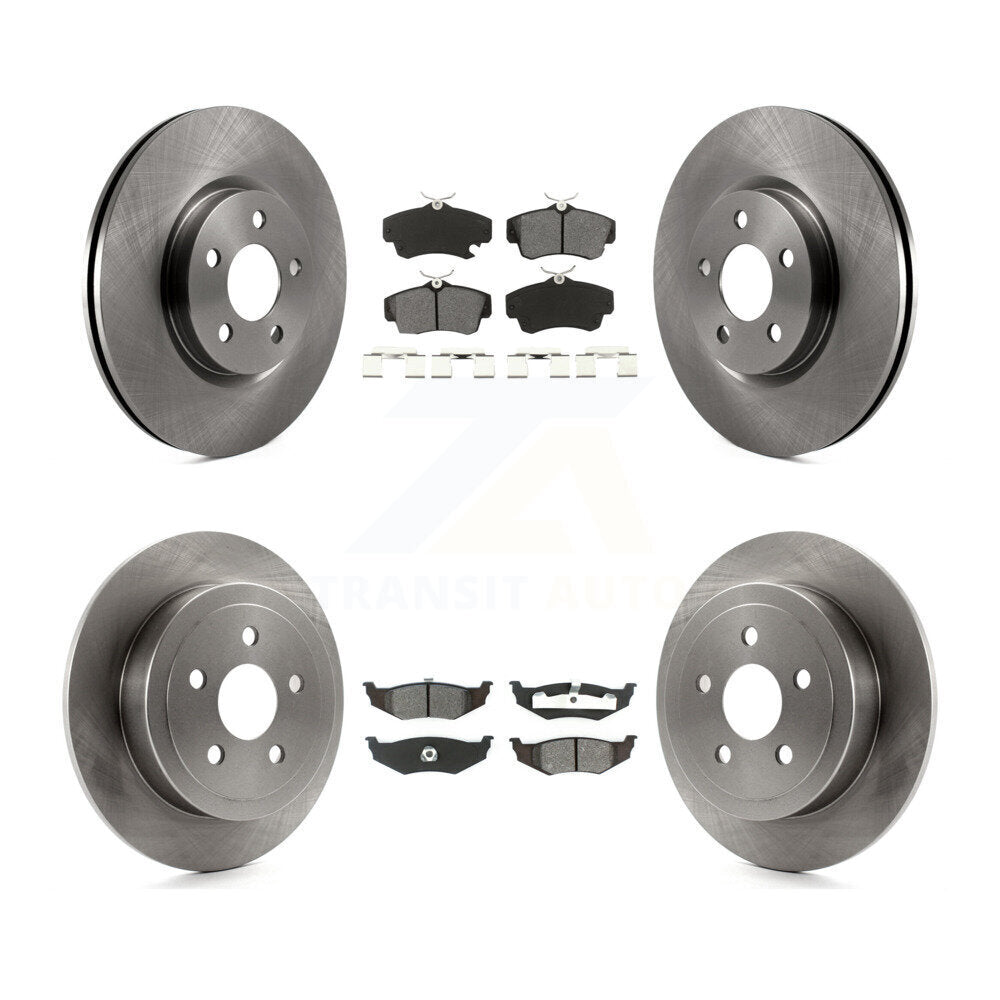 Transit Auto K8S-100968 Disc Brake Kit for 2008-2010 Chrysler PT Cruiser - Front and Rear product image