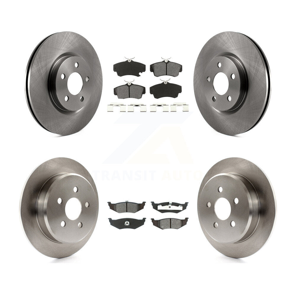 Transit Auto K8S-100969 Disc Brake Kit for 2001-2007 Chrysler PT Cruiser - Front and Rear product image
