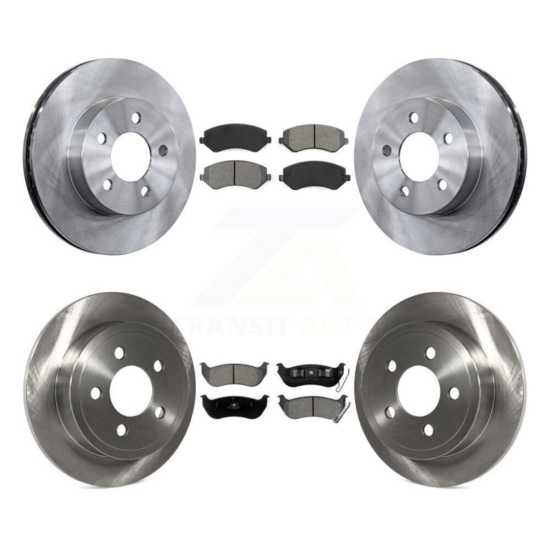 Transit Auto K8S-100970 Disc Brake Kit for 2003-2007 Jeep Liberty - Front and Rear product image