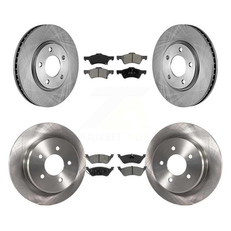 Transit Auto K8S-100974 Disc Brake Kit for 2001-2007 Dodge Grand Caravan, Chrysler Town & Country, Chrysler Grand Voyager & more - Front and Rear product image