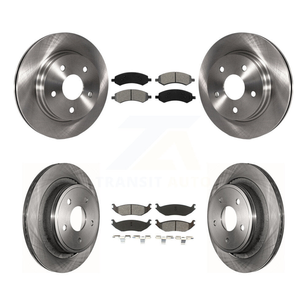 Transit Auto K8S-100975 Disc Brake Kit for 2006-2023 Ram 1500 Classic, Ram 1500, Dodge Ram 1500 & more - Front and Rear product image