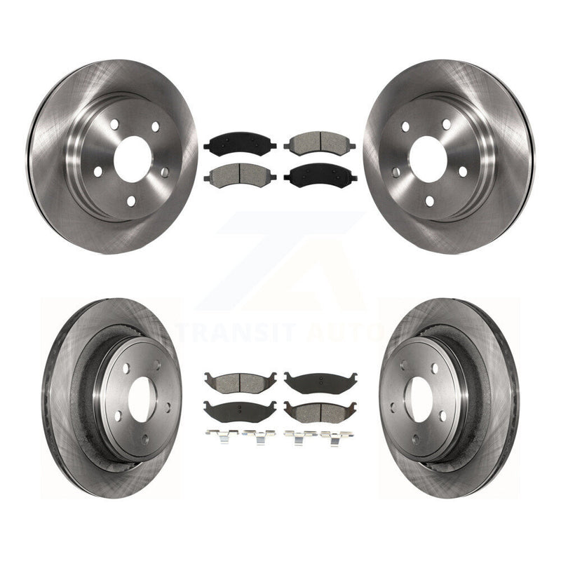 Transit Auto K8S-100975 Disc Brake Kit for 2006-2023 Ram 1500 Classic, Ram 1500, Dodge Ram 1500 & more - Front and Rear product image