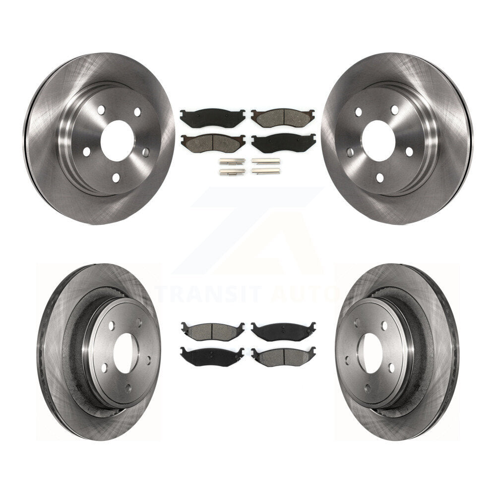 Transit Auto K8S-100976 Disc Brake Kit for 2002-2004 Dodge Ram 1500 - Front and Rear product image