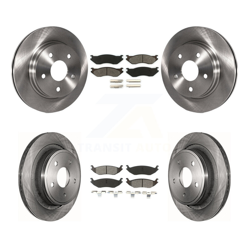 Transit Auto K8S-100977 Disc Brake Kit for 2004-2006 Dodge Ram 1500, Dodge Durango - Front and Rear product image
