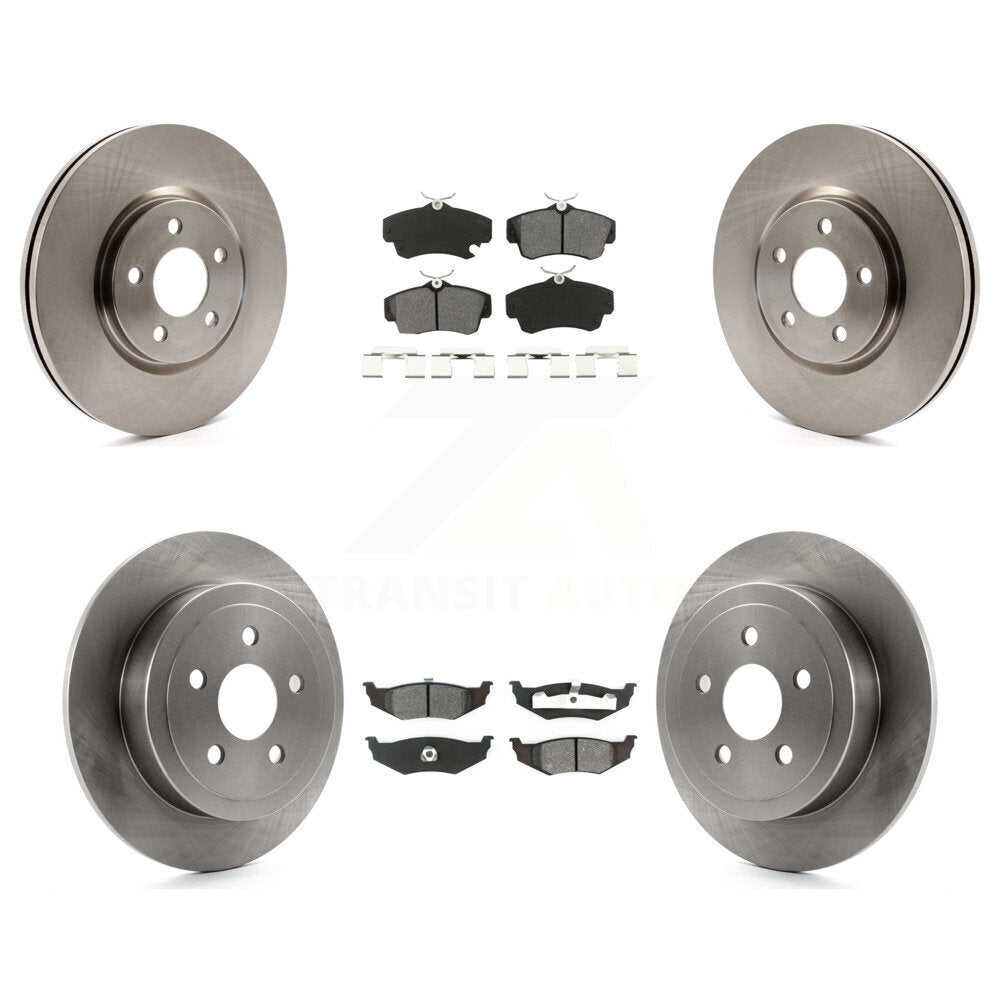 Transit Auto K8S-100979 Disc Brake Kit for 2008-2009 Chrysler PT Cruiser - Front and Rear product image
