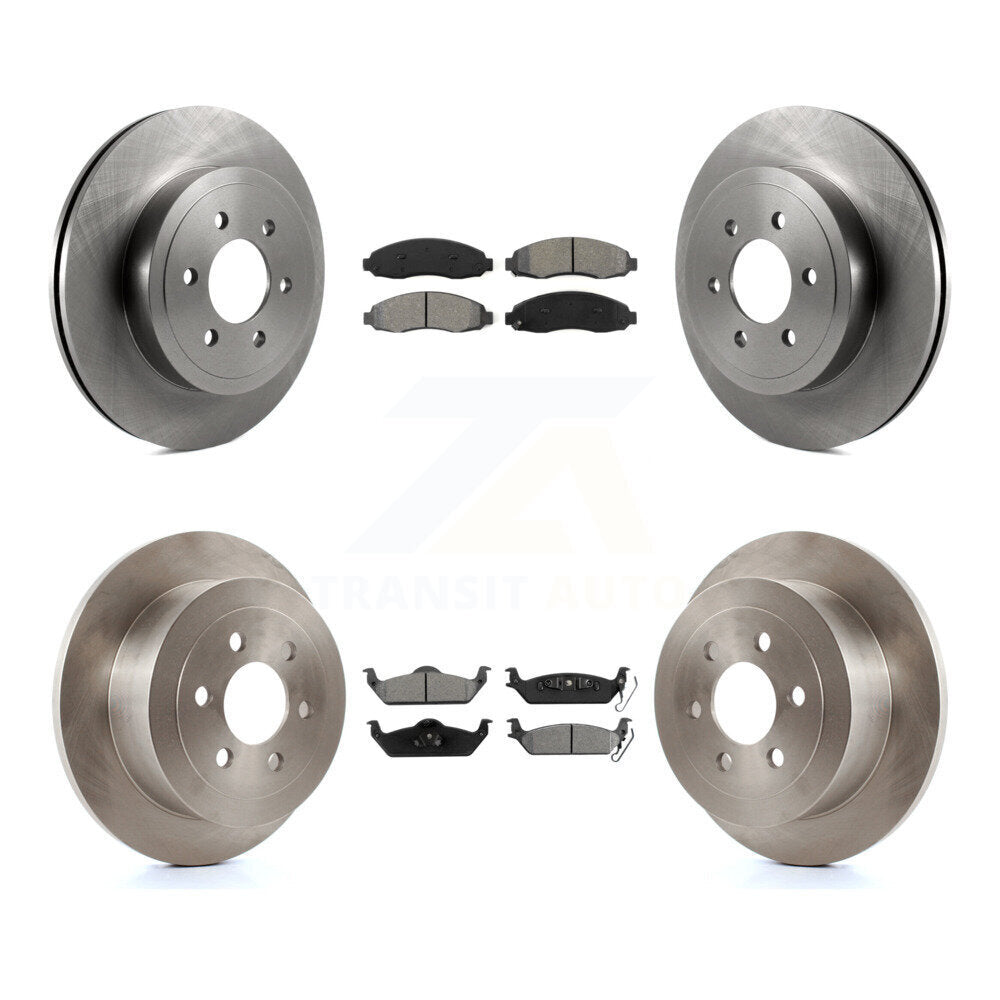 Transit Auto K8S-100983 Disc Brake Kit for 2003-2004 Dodge Dakota - Front and Rear product image