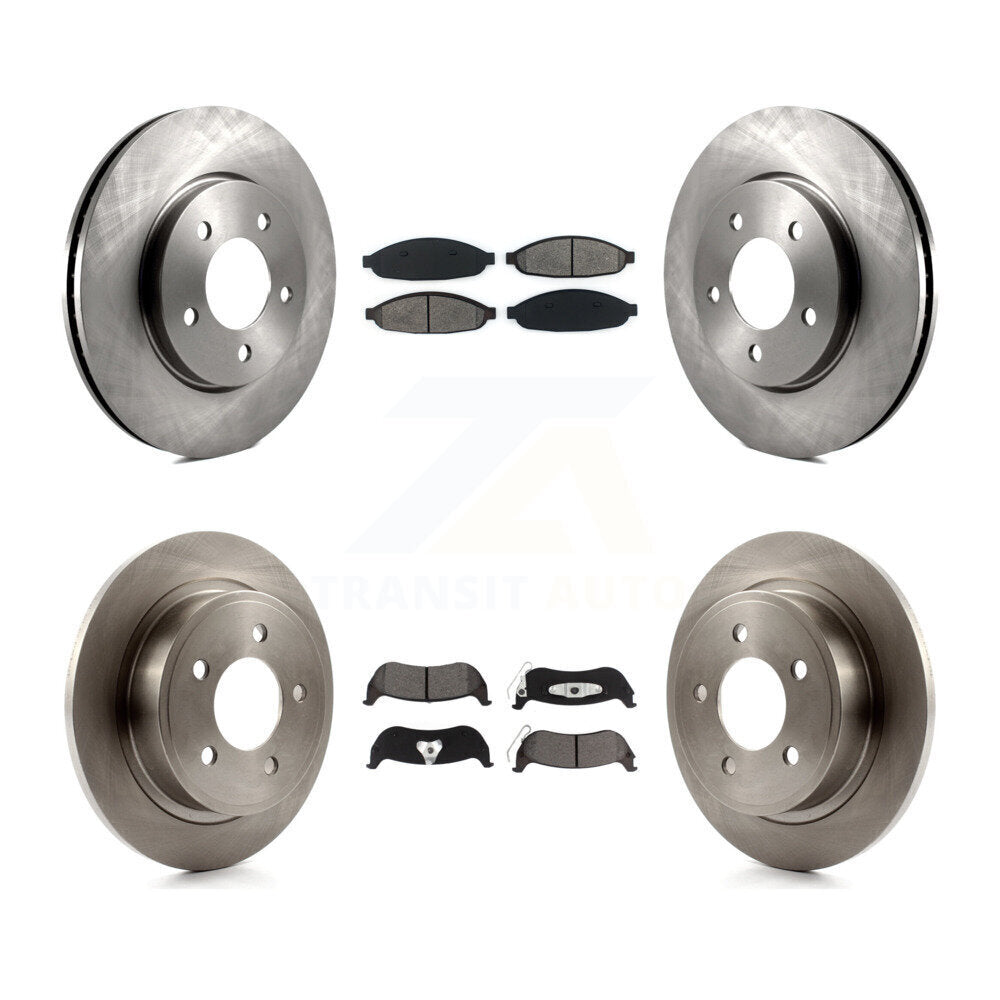 Transit Auto K8S-100984 Disc Brake Kit for 2004-2008 Chrysler Pacifica - Front and Rear product image