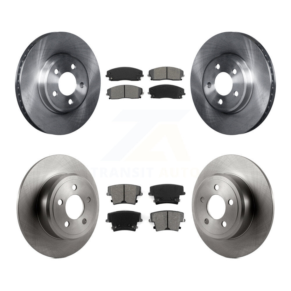 Transit Auto K8S-100985 Disc Brake Kit for 2005-2023 Dodge Charger, Dodge Challenger, Chrysler 300 - Front and Rear product image