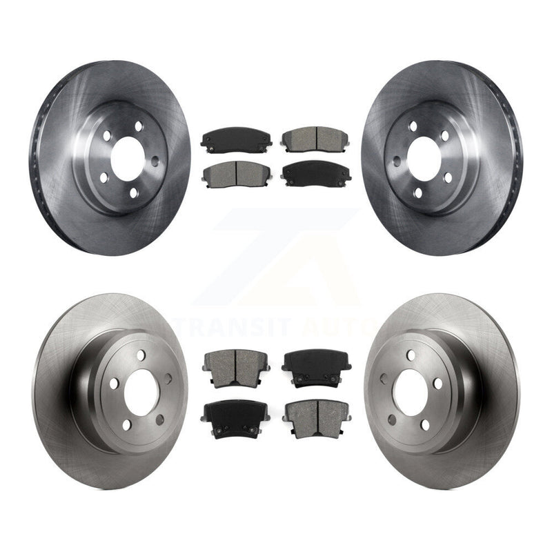Transit Auto K8S-100985 Disc Brake Kit for 2005-2023 Dodge Charger, Dodge Challenger, Chrysler 300 - Front and Rear product image