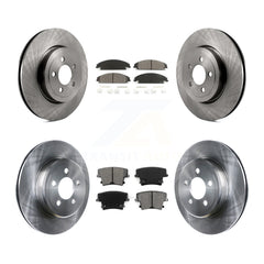 Transit Auto K8S-100988 Disc Brake Kit for 2005-2023 Dodge Challenger, Dodge Charger, Chrysler 300 - Front and Rear product image
