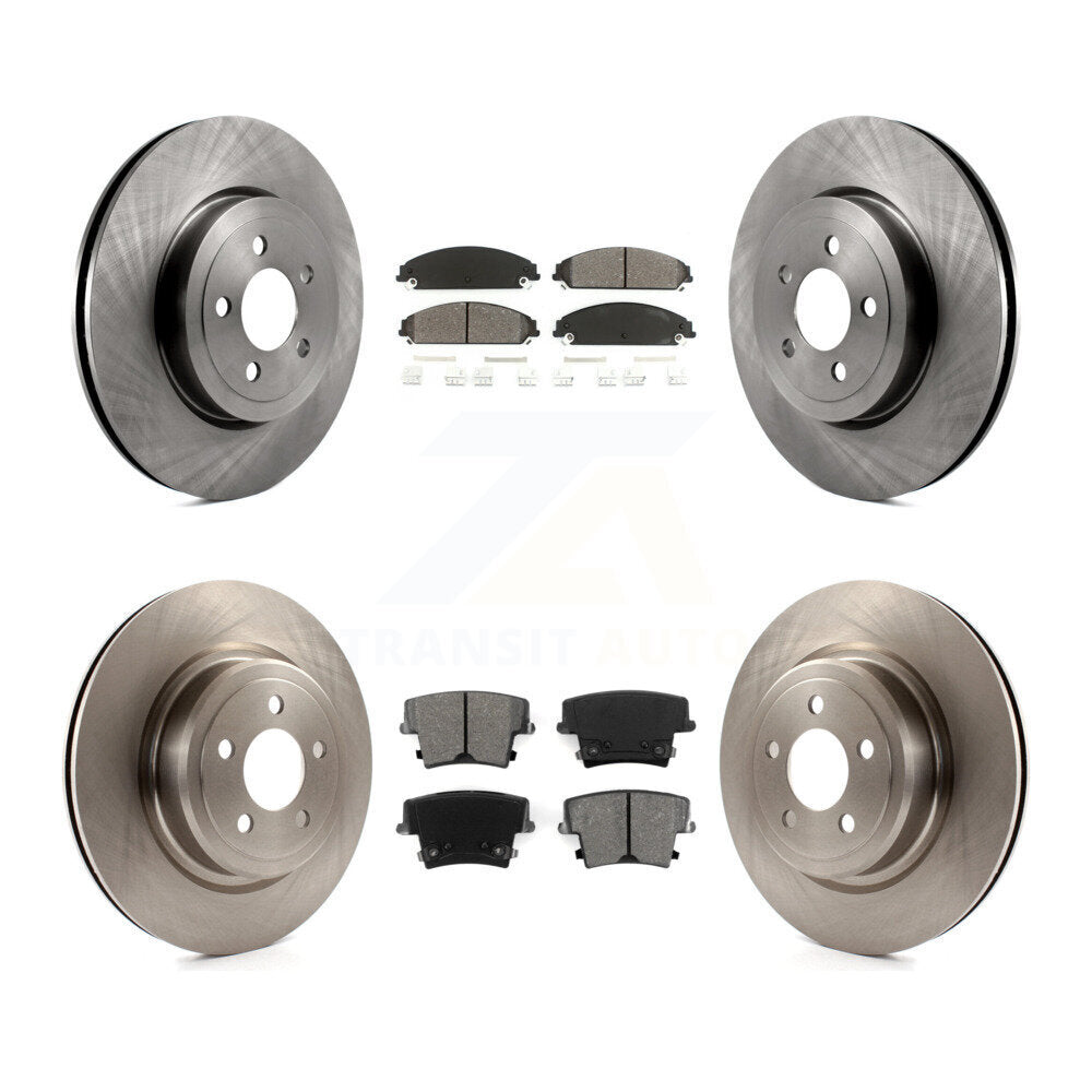 Transit Auto K8S-100989 Disc Brake Kit for 2006-2013 Dodge Charger - Front and Rear product image