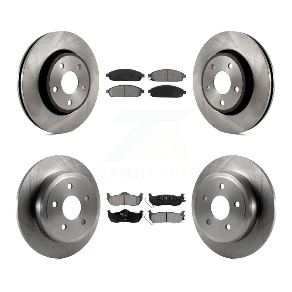 Transit Auto K8S-100990 Disc Brake Kit for 2005-2010 Jeep Grand Cherokee, Jeep Commander - Front and Rear product image