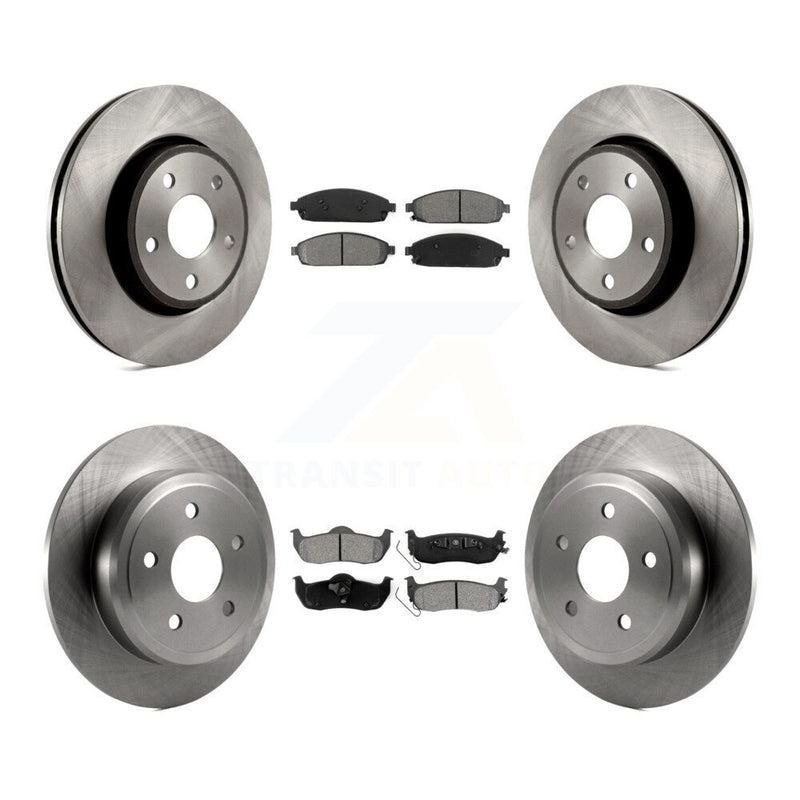 Transit Auto K8S-100990 Disc Brake Kit for 2005-2010 Jeep Grand Cherokee, Jeep Commander - Front and Rear product image