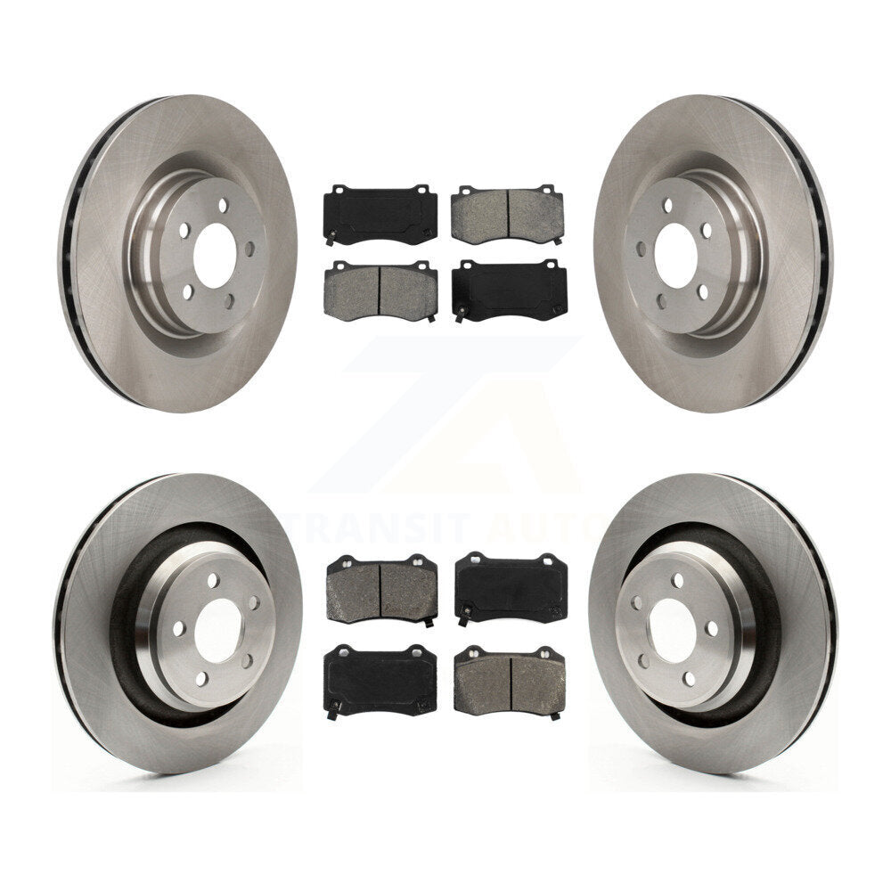 Transit Auto K8S-100991 Disc Brake Kit for 2005-2023 Dodge Challenger, Dodge Charger - Front and Rear product image