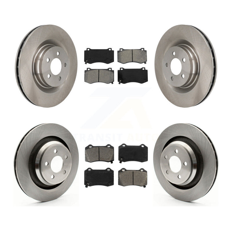 Transit Auto K8S-100991 Disc Brake Kit for 2005-2023 Dodge Challenger, Dodge Charger - Front and Rear product image