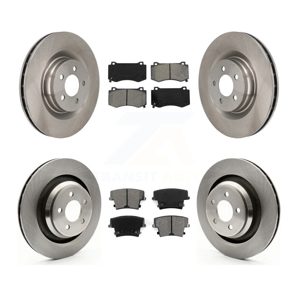 Transit Auto K8S-100992 Disc Brake Kit for 2015 Dodge Charger - Front and Rear product image