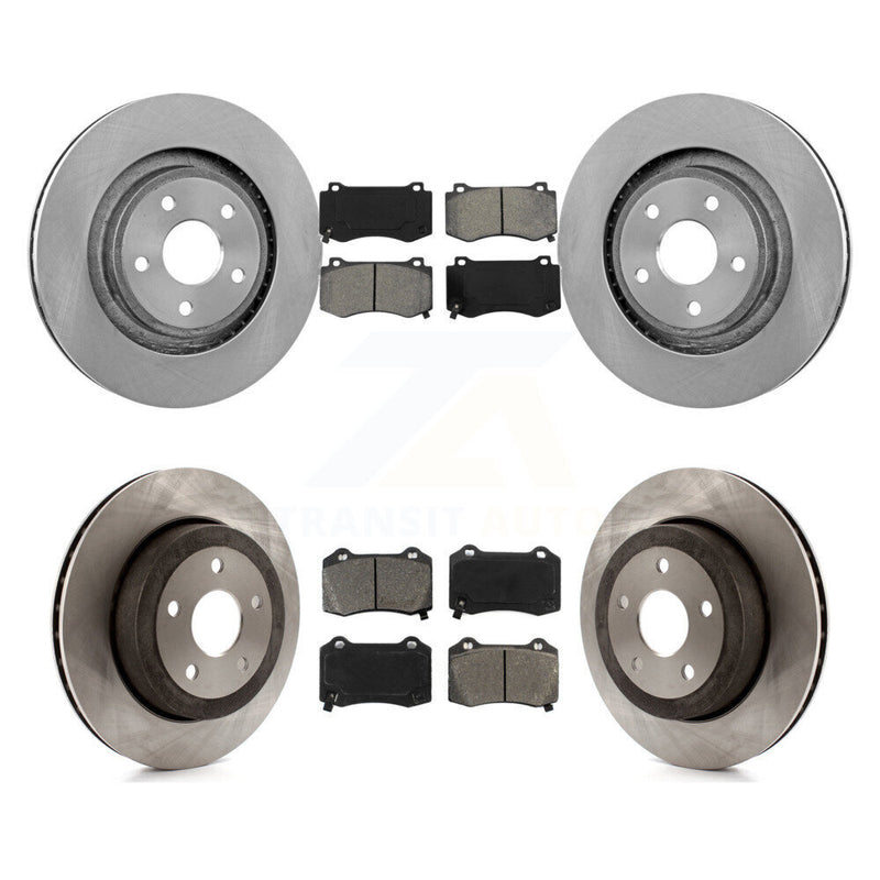 Transit Auto K8S-100993 Disc Brake Kit for 2006-2010 Jeep Grand Cherokee - Front and Rear product image