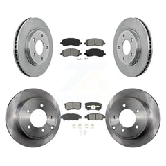 Transit Auto K8S-100994 Disc Brake Kit for 2007-2016 Mitsubishi Lancer, Dodge Caliber - Front and Rear product image